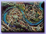 Map of Cesky Krumlov