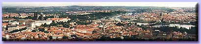 Panorama of Prague