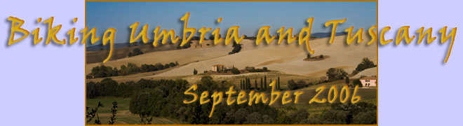 Biking Umbria & Tuscany