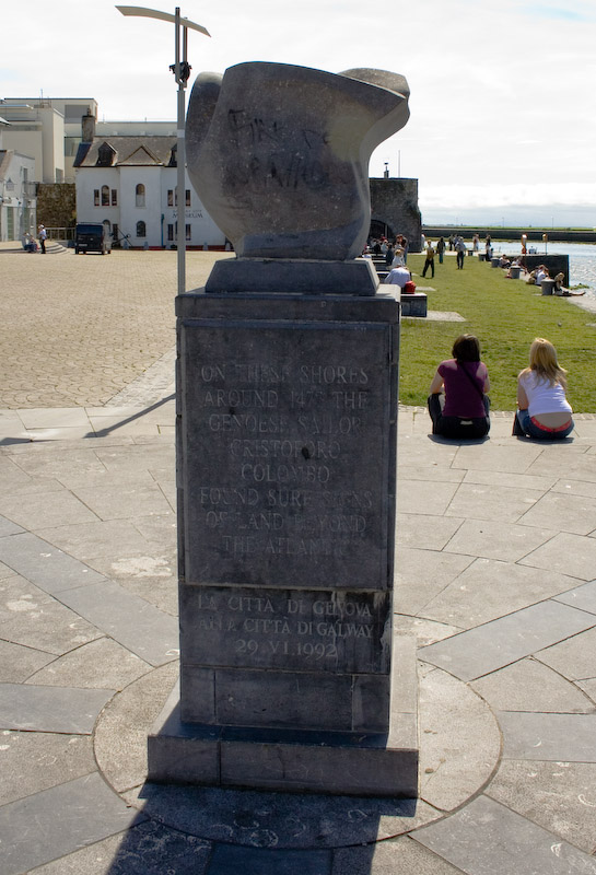 Columbus Monument - other side.