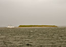 On the ferry from Rossaveal to Inishmore.