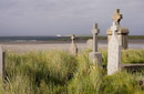Spectacular cemetary near the beach on Inishmore.