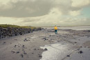 Mark on the beach on Inishmore.
