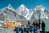 Camp at Goro