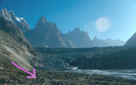 Beginning of Glacier