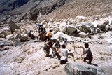 Crossing Paiju Stream
