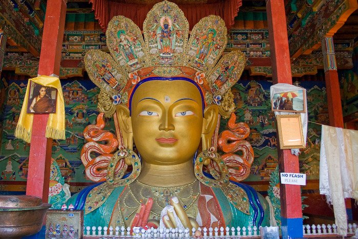 Giant Buddha from second floor