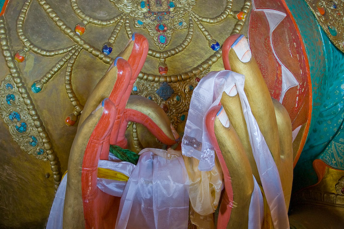 Detail of giant Buddha