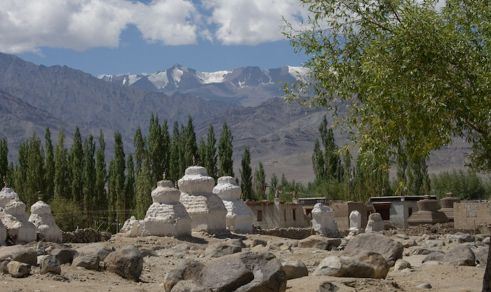 Chortens near Thiksey
