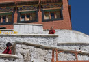 Young monks at Thiksey