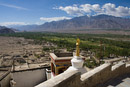 View of the valley as we climb up the steps to the gompa