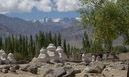Chortens near Thiksey
