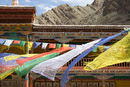 Looking across from the doorway to the gompa