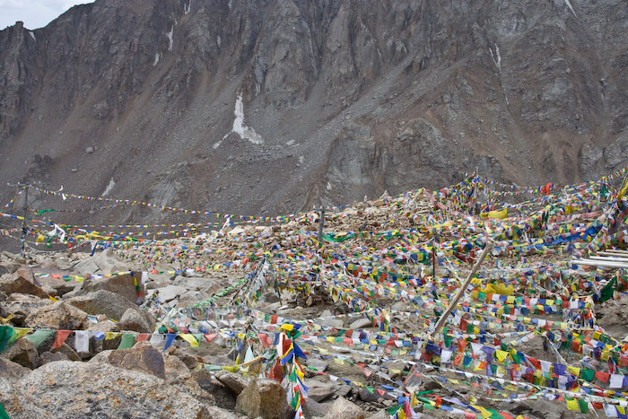 And here you can see just how many flags there were