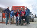 The group at the Khardung La. "La" means "Pass."