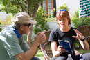 Jo explains the agenda for the first few days in Leh