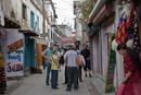 Wandering through the maze of streets in Leh