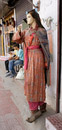 Mannequin purporting to display typical Ladakhi dress. Questionable.