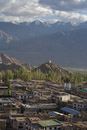 View of Palace of another gompa at the edge of town