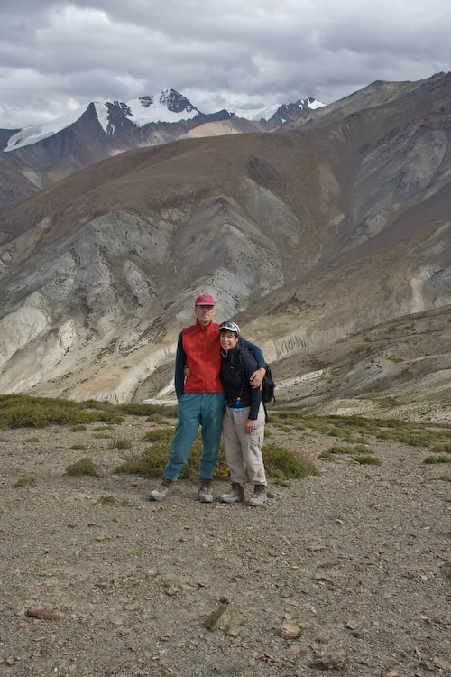 Us on the ridge.