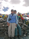 On the top - the Ganda La at 4850 m- 15,900 ft