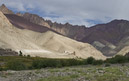 Looking up the valley to Rumbak Village.