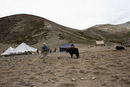 Arriving at Camp 2 - Ganda La Base Camp - 4400 m - 14,400 ft.