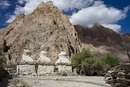 Chortens at Skiu.