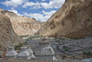 Chortens overlooking the Markha Valley.
