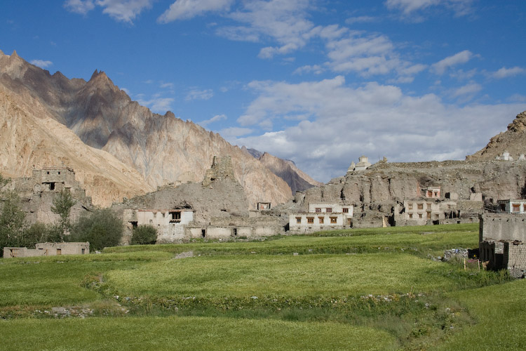 Looking back at Markha Village.
