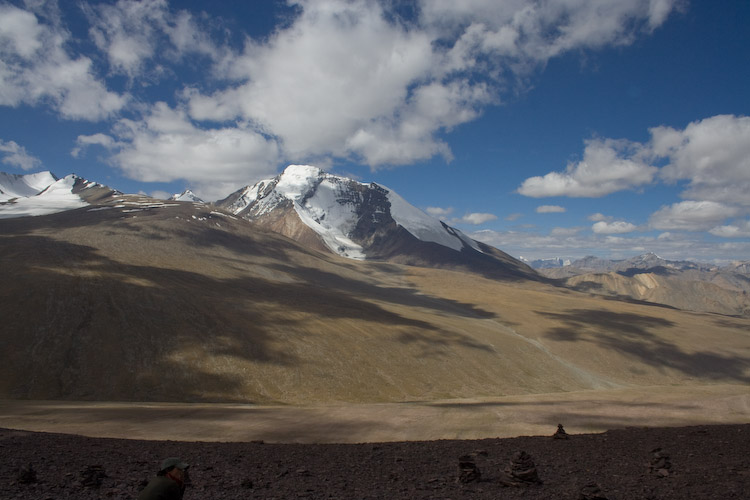 View of Kang Yatze from the pass.