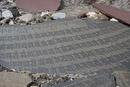 Mani stones.