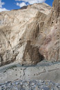 Looking down from the top - that's that strange rock formation in the back of the valley.