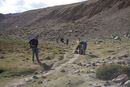 Frequent breaks are necessary as we gain altitude.