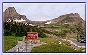 Logan Pass - at the top