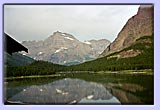 Many Glacier Lodge view